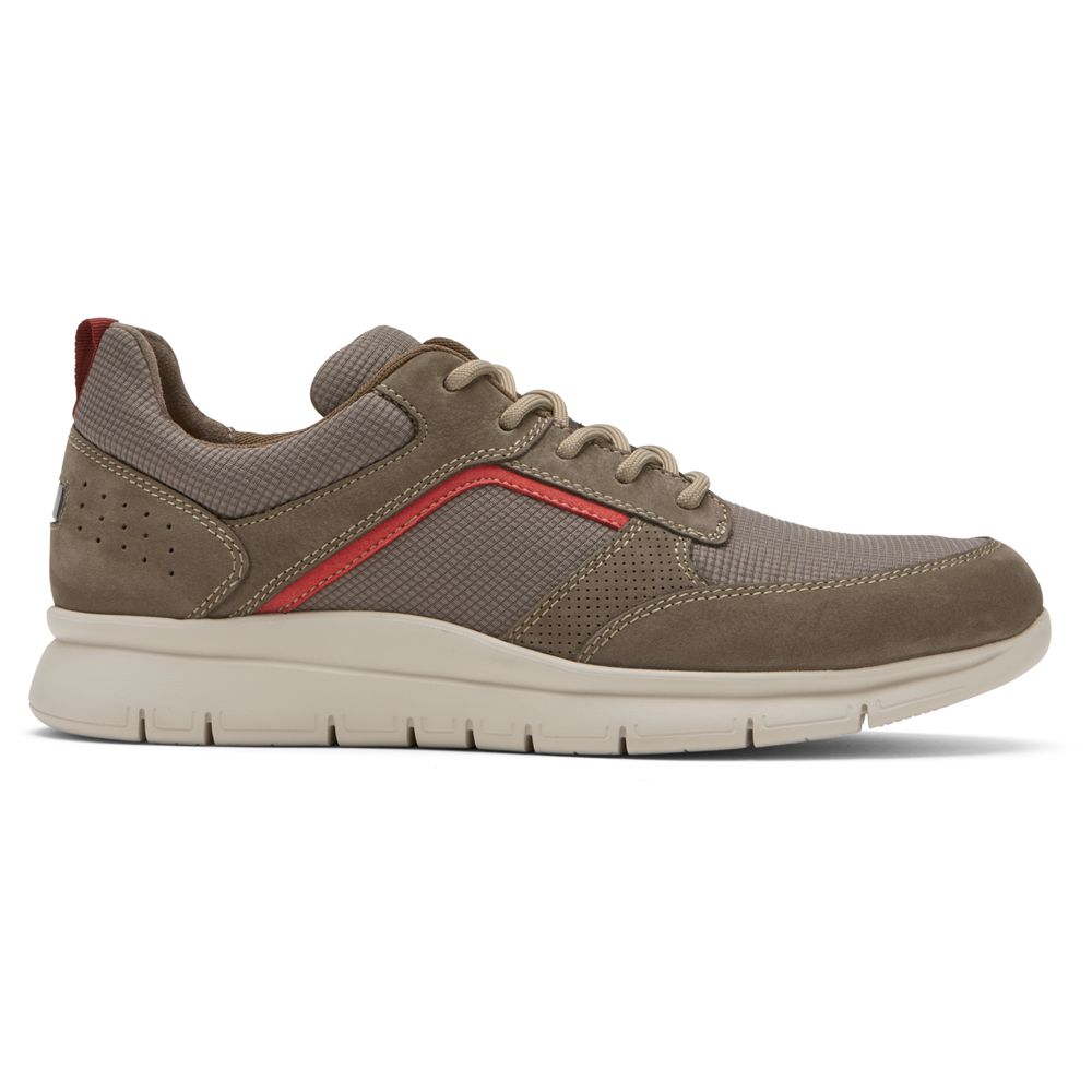 Rockport Primetime Casual Mudguard - Mens Sneakers - Khaki - NZ (OBI-452780)